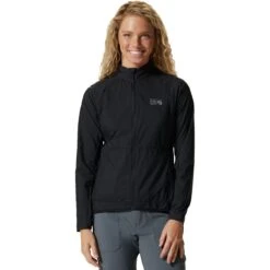 Mountain Hardwear Kor AirShell Full-Zip Wind Jacket - Women's -Simms Sport Equipment Shop BLA 18