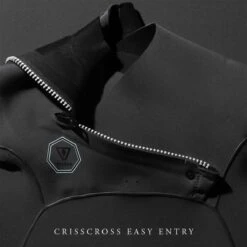 Vissla North Seas 3/2mm Full Chest Zip Wetsuit - Men's -Simms Sport Equipment Shop BLA D8 9