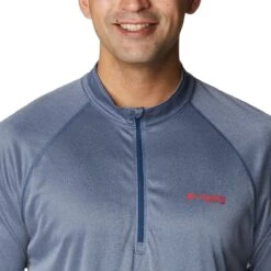 Columbia Terminal Tackle Heather 1/4-Zip Shirt - Men's -Simms Sport Equipment Shop CAHERESPLO D3