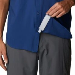 Columbia Skiff Guide Woven Short-Sleeve Shirt - Men's -Simms Sport Equipment Shop CAR D2