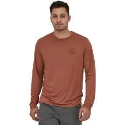 Patagonia Capilene Cool Daily Graphic Long-Sleeve Shirt - Men's -Simms Sport Equipment Shop CLCLTYSIBRXD D2