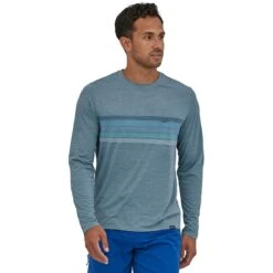 Patagonia Capilene Cool Daily Graphic Long-Sleeve Shirt - Men's -Simms Sport Equipment Shop LILORISTLIPLGRXD
