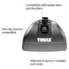 Thule Podium Foot Packs - 2 Pair