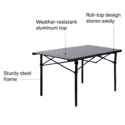 Roll Top Table -Simms Sport Equipment Shop ONECOL D11 4