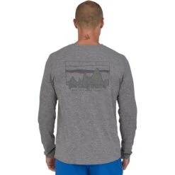 Patagonia Capilene Cool Daily Graphic Long-Sleeve Shirt - Men's -Simms Sport Equipment Shop S73SKFEGR