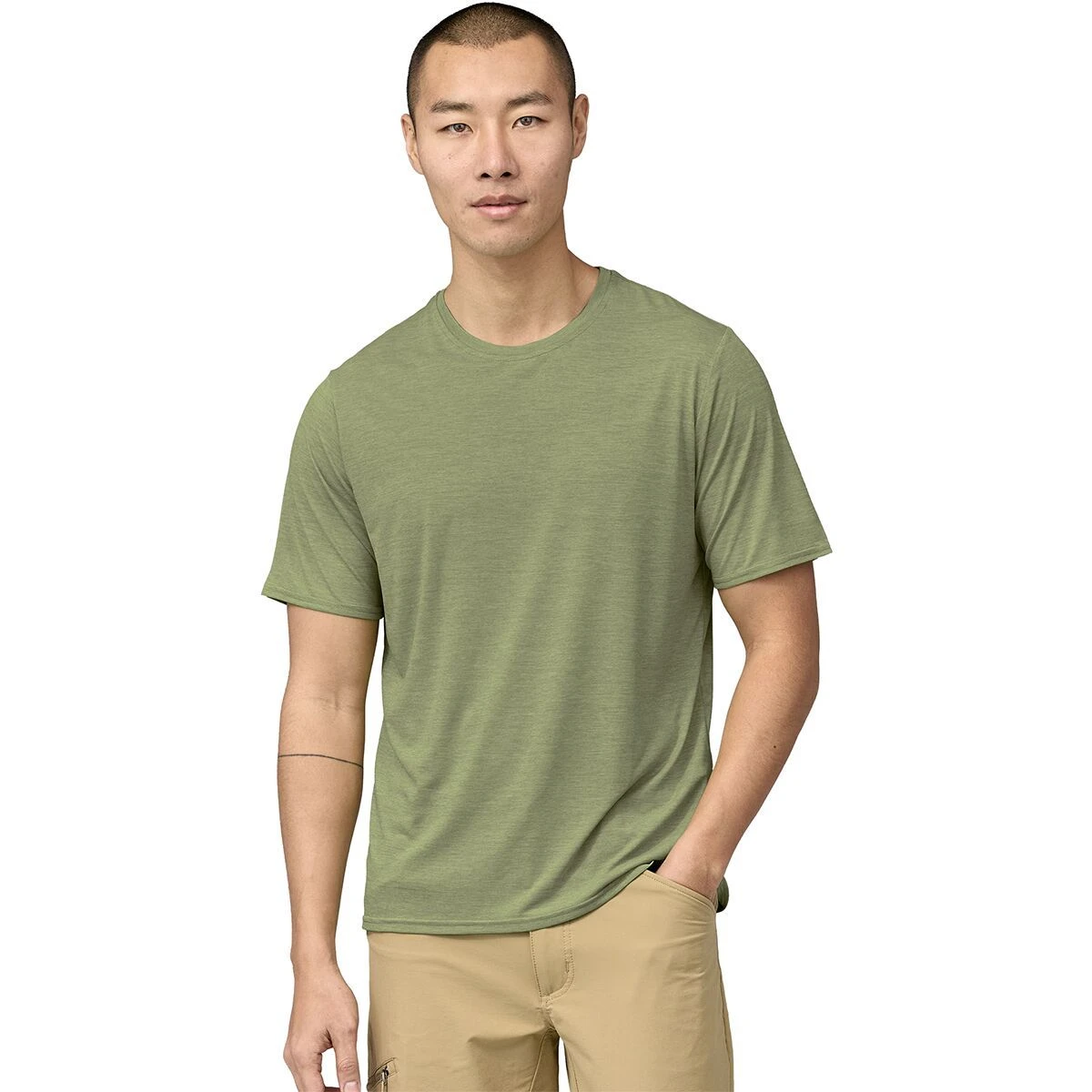 Patagonia Capilene Cool Daily Short-Sleeve Shirt - Men's 6 Patagonia Capilene Cool Daily Short-Sleeve Shirt - Men's - Image 6