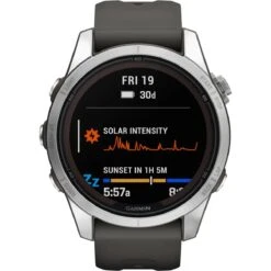 Garmin Fenix 7S Pro Solar Sport Watch -Simms Sport Equipment Shop SIL D2